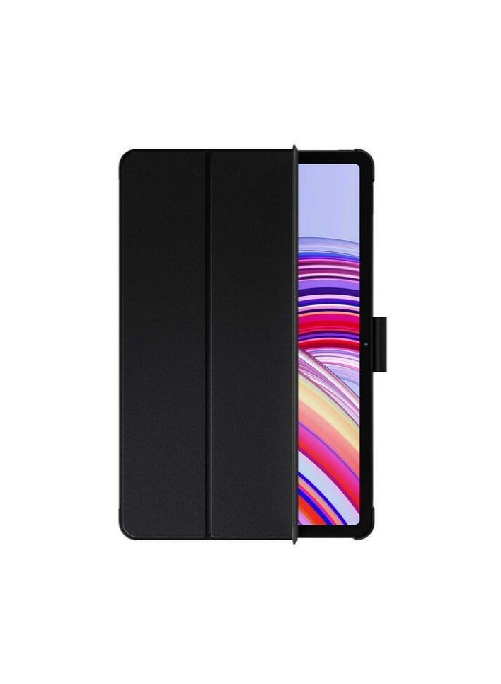 Xiaomi - Redmi Pad Pro Cover Black | Flip case With Magnetic Closure For Redmi Pad Pro Tablet | Positionable Stand | Holder For Redmi Smart Pen | Auto Wake/Sleep Function Black - Image 1