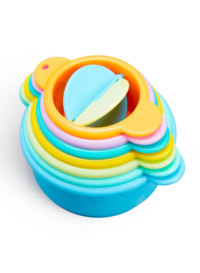 مونشكين - صبغات الاستحمام Connect-A-Cup للأطفال من سن 9 أشهر فما فوق - Image 1