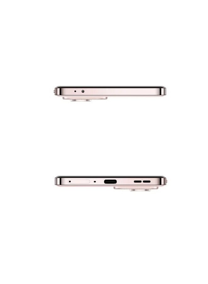 OPPO - Reno12 AI Imaging Smartphone, 12GB RAM + 512GB Storage, Dimensity 8250 Star Speed Flagship Chip, Four-Curve Soft-Edge Straight Screen, Soft Peach China Version - Image 1