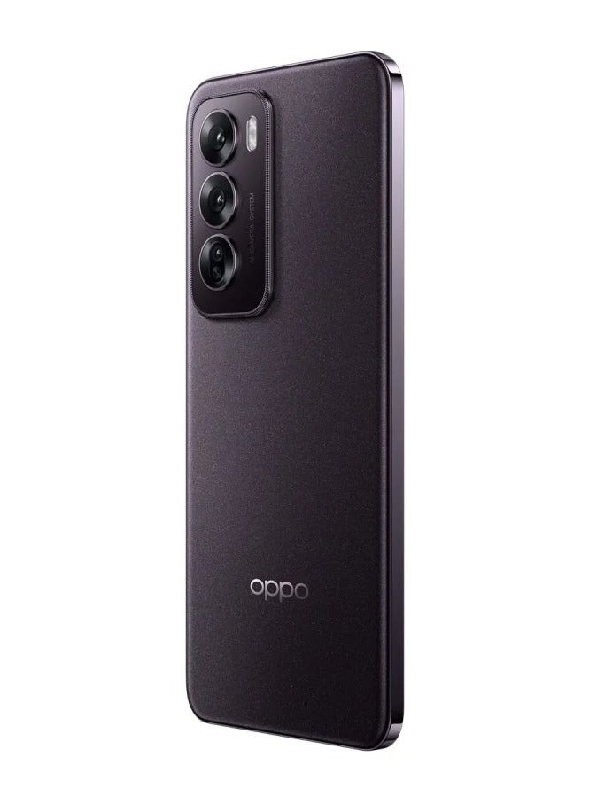 OPPO - Oppo Reno 12 Dual SIM Matte Brown/ Black brown 12GB RAM 256GB 5G - International Version - Image 1