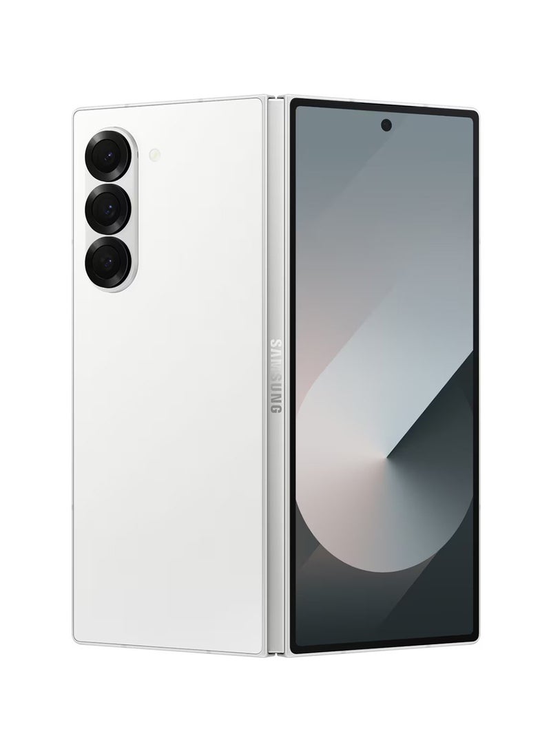 Samsung Galaxy Z Fold 6 Single Dual SIM White 12GB RAM 256GB 5G - Middle East Version - Image 1