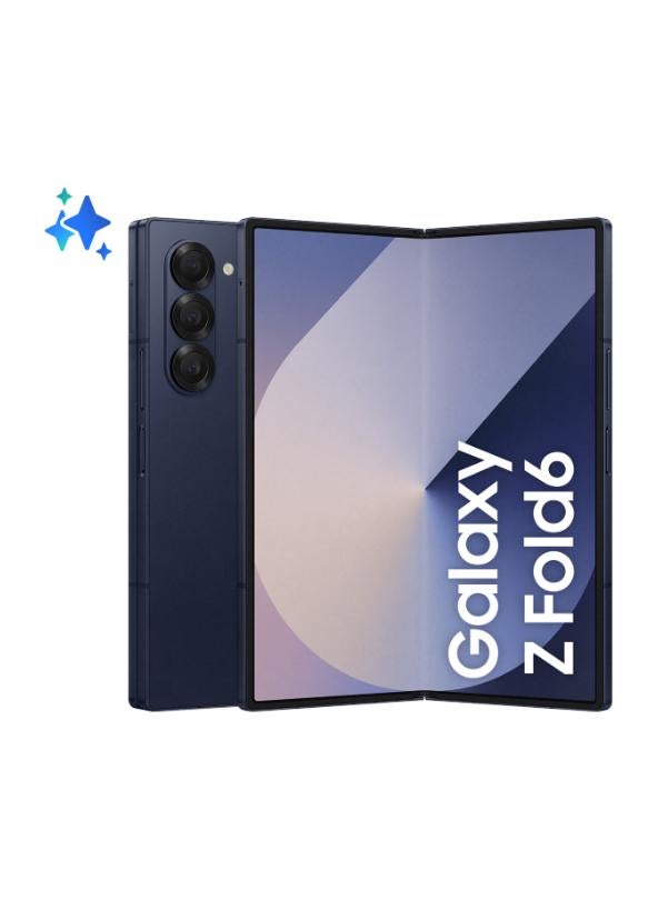 Samsung Galaxy Z Fold 6 Dual SIM Navy 12GB RAM 512GB 5G With Gift - Middle East Version - Image 2