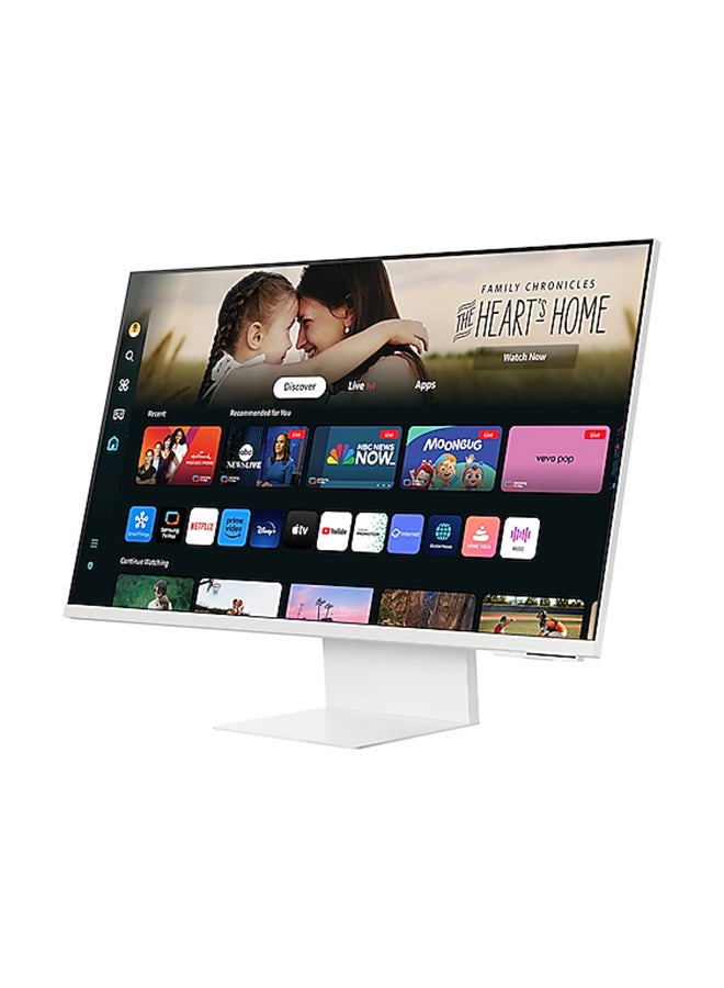 Samsung 32 inch M80D Smart Monitor, 4K UHD VA Display, 60Hz Refresh Rate, 4ms (GtG) Response Time, Wi-Fi 5 & BT 5.2 Connectivity, Built-In Speaker, Tizen Operating System | LS32DM801UMXUE White - Image 3