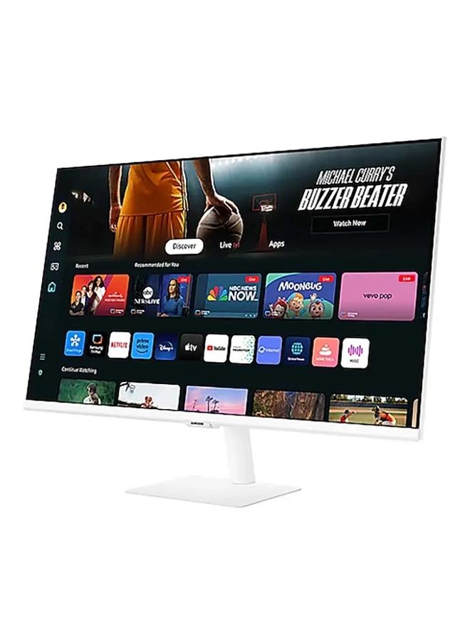 Samsung 32 inch M7 M70D Smart Monitor 4K UHD VA Display, 60Hz Refresh Rate, 4ms (GtG) Response Time, WiFi 5 & BT 5.2 Connectivity, Built-In Speakers, Tizen Operating System | LS32DM703UMXUE White - Image 3