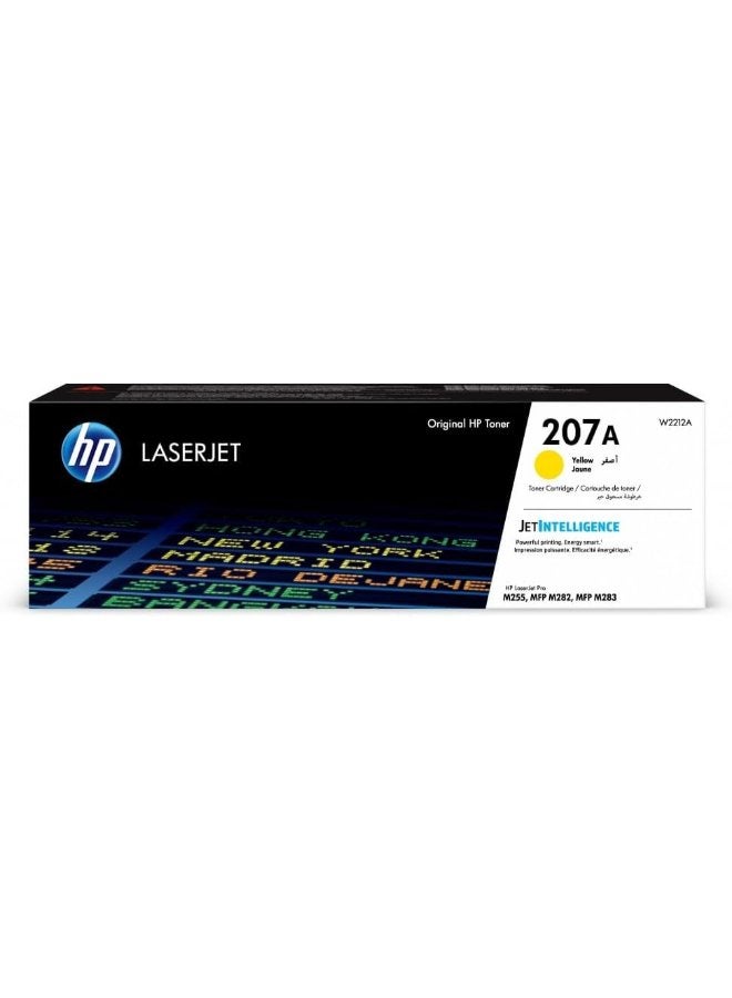 HP W2212A Standard Toner Gelb, 1.25K S. No.207A Yellow - Image 1