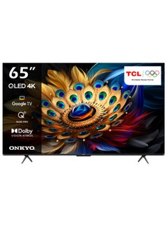 65 Inch 4K QLED Pro Smart Google TV, HDR 10+, Dolby Vision Atmos, 120Hz VRR+120Hz DLG, ONKYO 2.1ch, Slim & Uni-body Design (2024 Model) 65C655 Black 65C655 Black - pnsku/N70085428V/45/_/1740142584/8a337880-5d5a-49e4-9701-e9cc446faef1