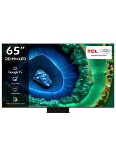 Television 65 Inch Smart TV 4K QD-Mini LED HDR Google TV, 3300nits, ONKYO 2.2.2ch, 144Hz VRR+240Hz DLG, Imax Enhanced, Ultra-slim Design - 1 Year Warranty (2024 Model) 65C855 Black 65C855 Black - pnsku/N70085464V/45/_/1740142915/2ba08ab3-c0e9-497f-80e1-e66c0a8d497b