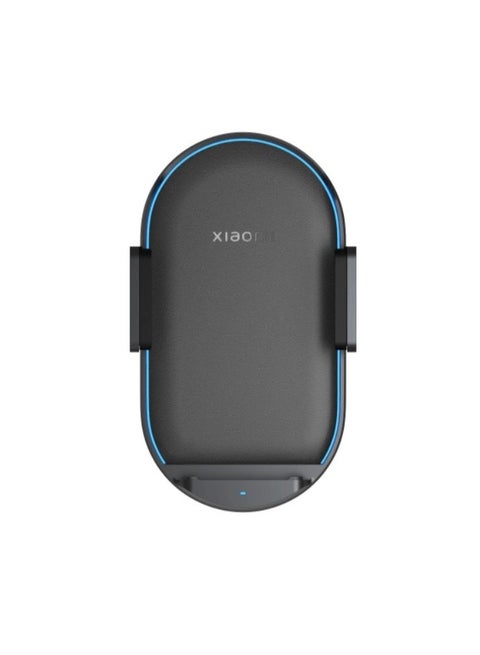 50W Wireless Car Charger | Integrated Cooling And Lighting | Supports Fast Charging-Max 50 W Output Black