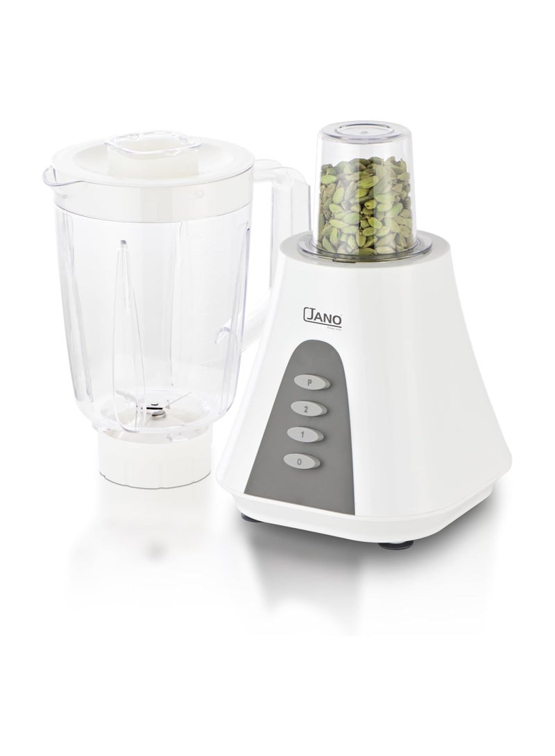 جانو - خلاط كهربائي مع مطحنة بسرعتين ومفتاح تحكم 1.5 L 450 W JN06005 - Image 1