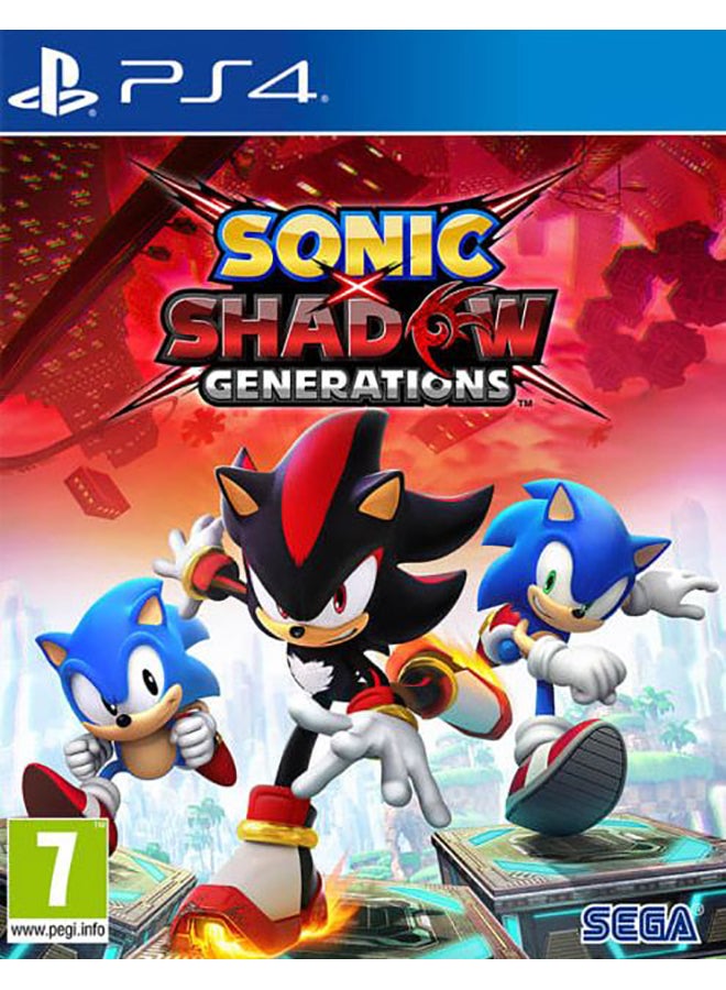 Sonic X Shadow Generations - PlayStation 4 (PS4) - pnsku/N70085508V/45/_/1718352687/c09b1cf2-6556-4afd-93e9-52cfd4b80d6d