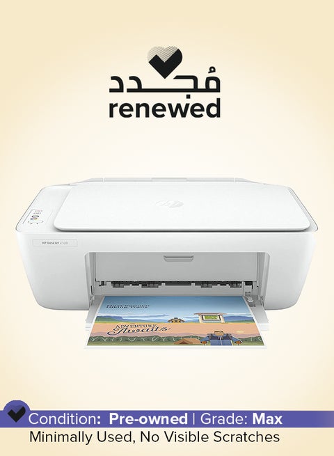 Renewed - Deskjet 2320 All-In-One Printer White