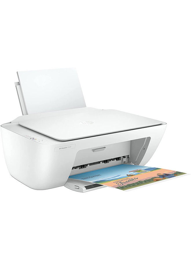 HP - Renewed - Deskjet 2320 All-In-One Printer White - Image 1