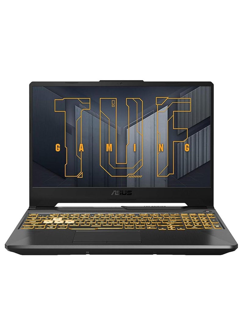 ASUS (Upgraded Version) TUF Gaming A15 Laptop With 15.6-Inch Full HD (1920x1080) 144Hz Display, AMD Ryzen 7-7435HS Processor/8GB RAM DDR5/512GB SSD/4GB NVIDIA GeForce RTX 2050 Graphics Card/Windows 11 Home /  / English/Arabic Black - Image 1