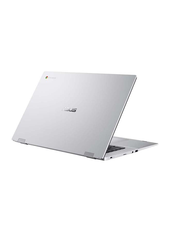 ASUS Renewed - Chromebook With 17.3-Inch Display,Celeron N4500 Processor/Quad Core/4GB RAM/64GB EMMC/Intel UHD Graphics 630/Chrome OS English Transparent Silver  - Image 2