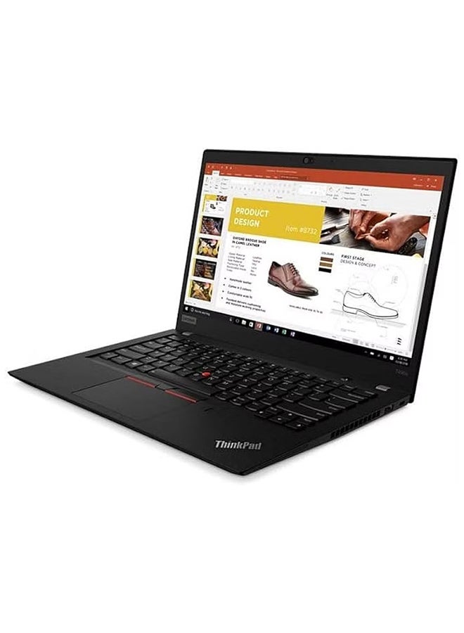 Lenovo - Renewed - ThinkPad T490s Laptop With 14-Inch Display,Intel(R)-Core(TM)-i7/Quad Core/8th Gen/8GB RAM/256GB SSD/Windows 10 Pro English Black - Image 1