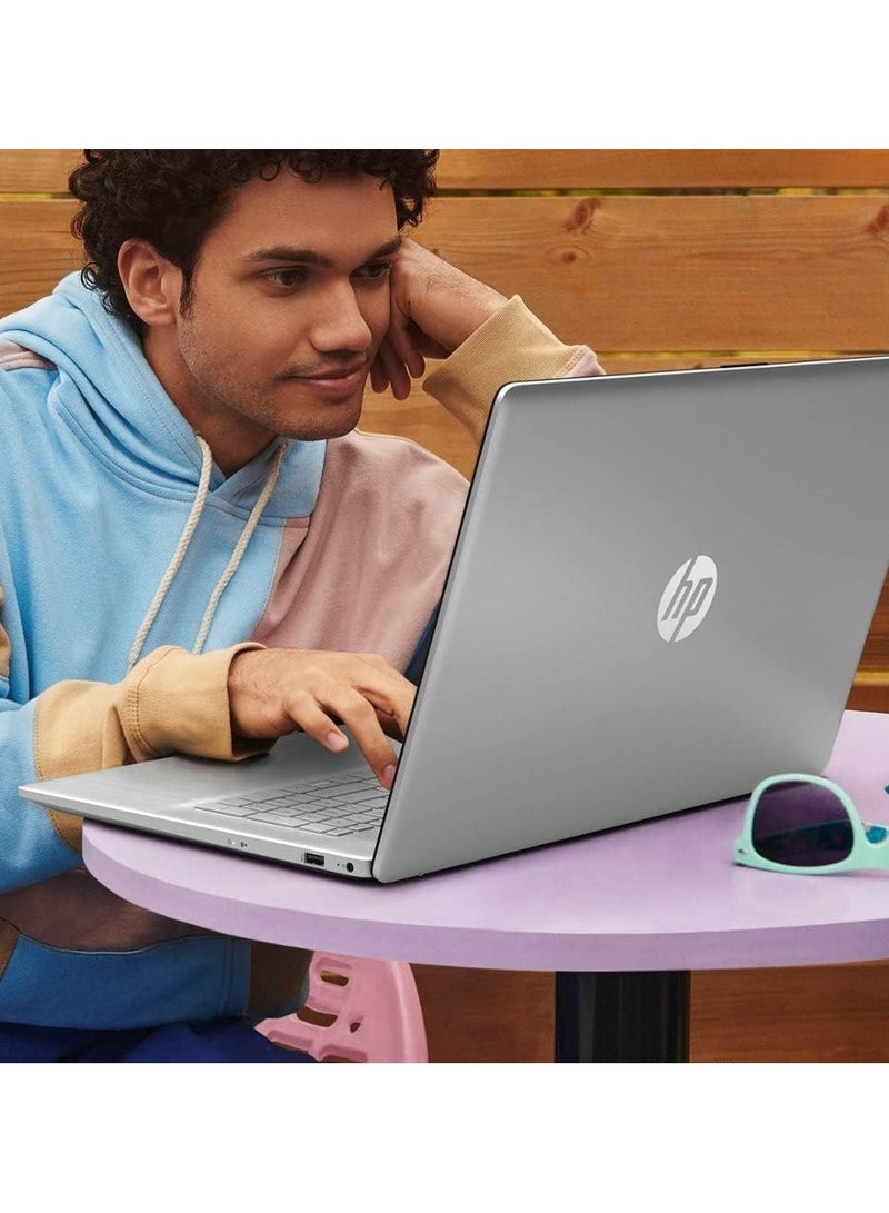 Newest Laptop With 17 Inch WUXGA Display, Intel Core i7 Processor/16GB DDR4 RAM/1TB Nvme SSD/Intel Iris Xe Graphics/Windows 11 + Free Mouse English/Arabic Silver