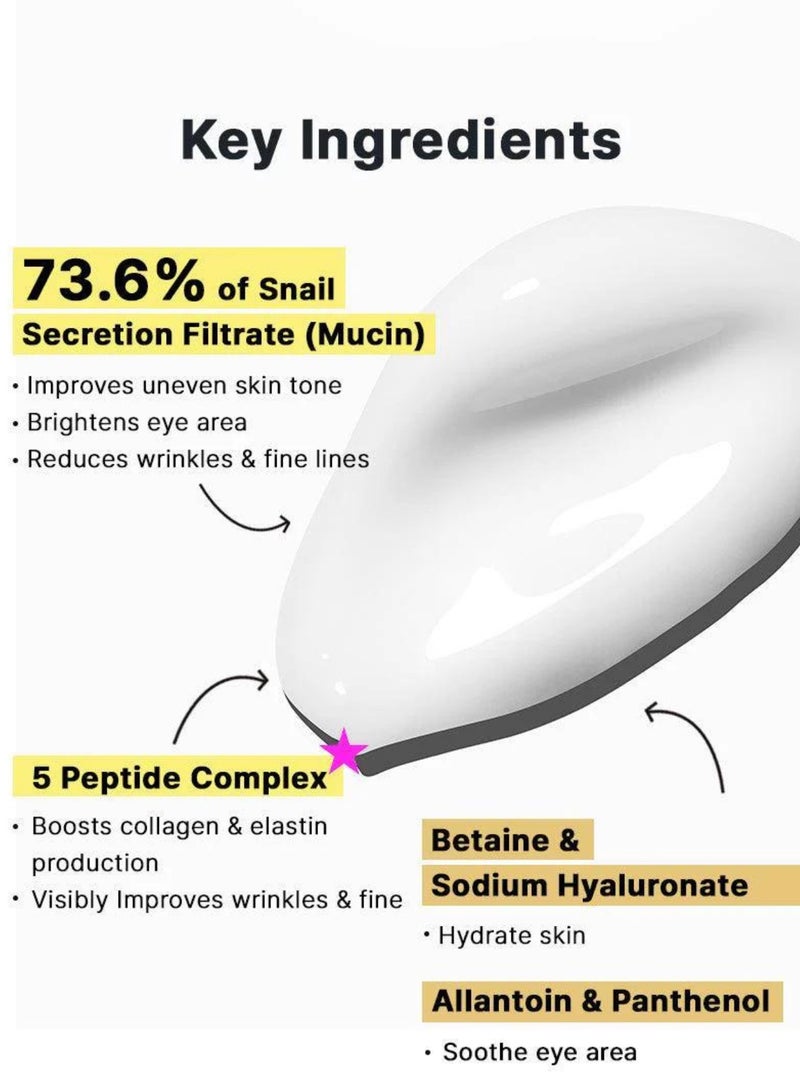 Cosrx - Complete Snail Skincare Pack 4 and Face Massage Roller Advanced Snail 96 Mucin Power Essence, 92 All-in-One Cream, Peptide Eye Cream, and Mucin Gel Cleanser 375ml - Image 1