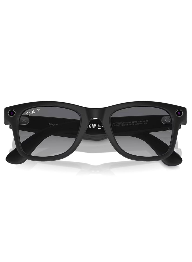 Meta - Ray-Ban Meta Wayfarer RW4006  601ST350 - Polar Gradient Graphite - Image 1