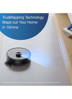 ecovacs Deebot Y1 Pro Wet and Dry Robot Vacuum Cleaner and Mop, Powerful 6500Pa Suction, LIDAR and Obstacle Avoidance with Run Time of 5 hours in one single charge 35 W 6943757619405 Black  - Image 4
