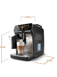 Philips Philips 5400 Series 1500W Fully Automatic 12 Cup Espresso Maker 1.8 L 1500 W EP5447/90 ‎Black  - Image 5