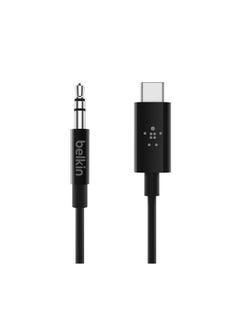 RockStar 3.5 mm Audio Cable With USB-C Connector 90cm Black - pnsku/N70085732V/45/_/1718346702/1a7a759d-41ad-4ff3-b93b-a7d869b8d918