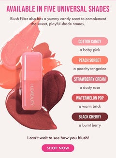 HUDA BEAUTY Blush Filter - Liquid Blush Black Cherry 4.5 ml Black Cherry - pnsku/N70085828V/45/_/1718427693/32a5d96f-aff9-4177-86a3-f3335d5e9abd