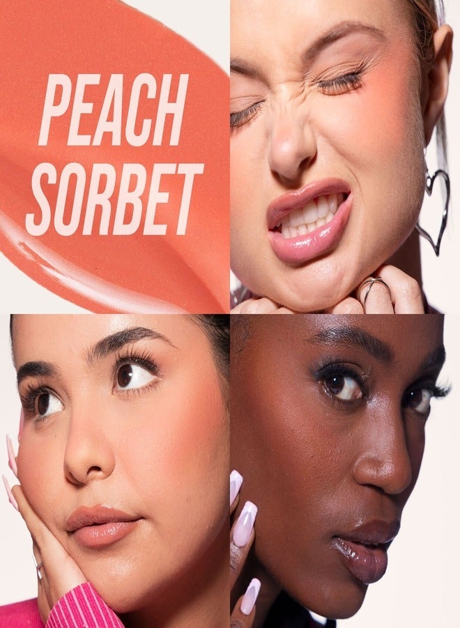 HUDA BEAUTY - Blush Filter - Liquid Blush 4.5 ml Peach Sorbet - Image 1