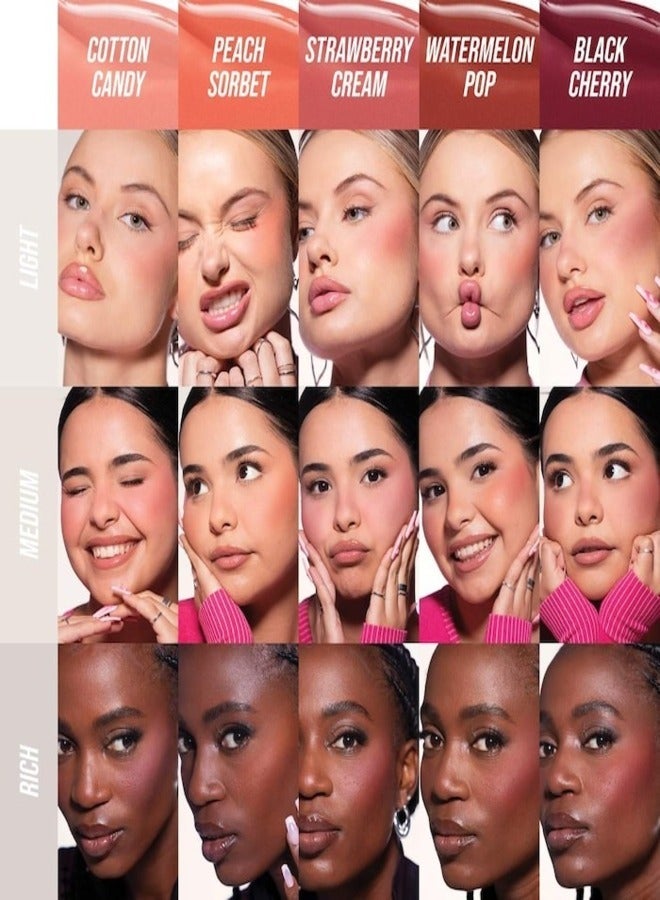 HUDA BEAUTY - Blush Filter - Liquid Blush 4.5 ml Peach Sorbet - Image 1