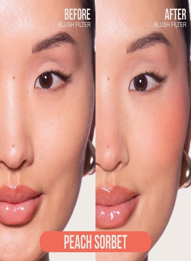 HUDA BEAUTY - Blush Filter - Liquid Blush 4.5 ml Peach Sorbet - Image 1