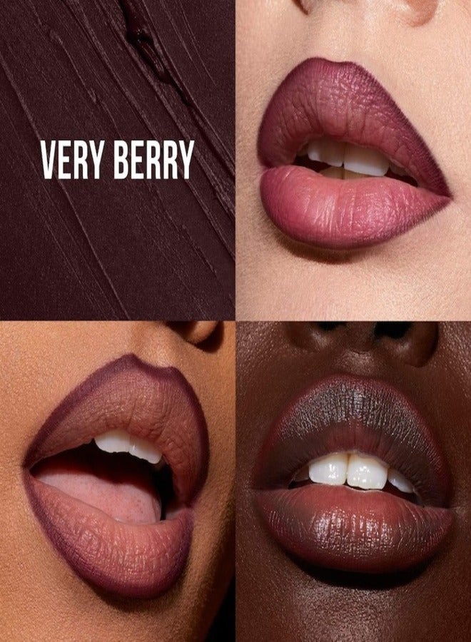HUDA BEAUTY Lip Contour 2.0 Automatic Matte Lip Pencil 0.5 Grams Very Berry  - Image 3