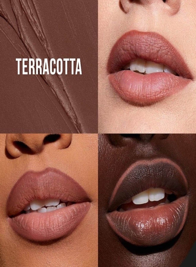 HUDA BEAUTY - Lip Contour 2.0 Automatic Matte Lip Pencil  0.5 Grams Terracotta - Image 1