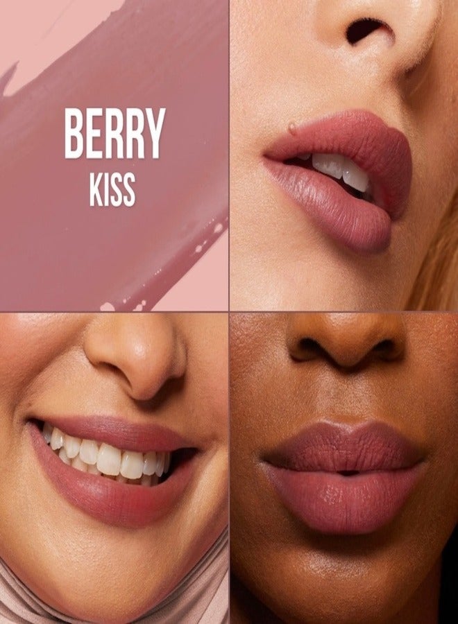 HUDA BEAUTY - Lip Blush Creamy Lip & Cheek Stain 6ml Berry Kiss - Image 1
