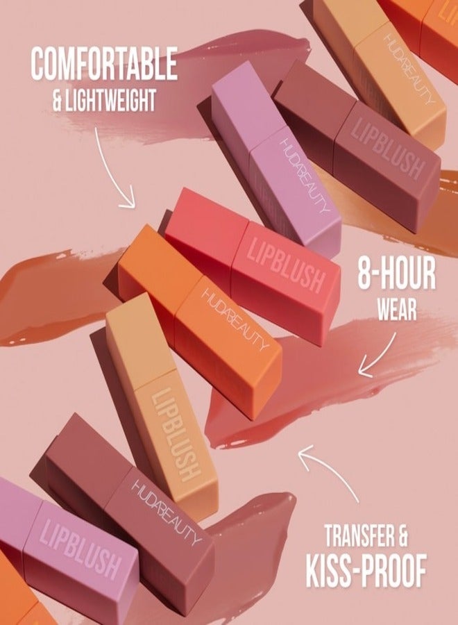 HUDA BEAUTY - Lip Blush Creamy Lip & Cheek Stain  6ml Rosy Kiss - Image 1