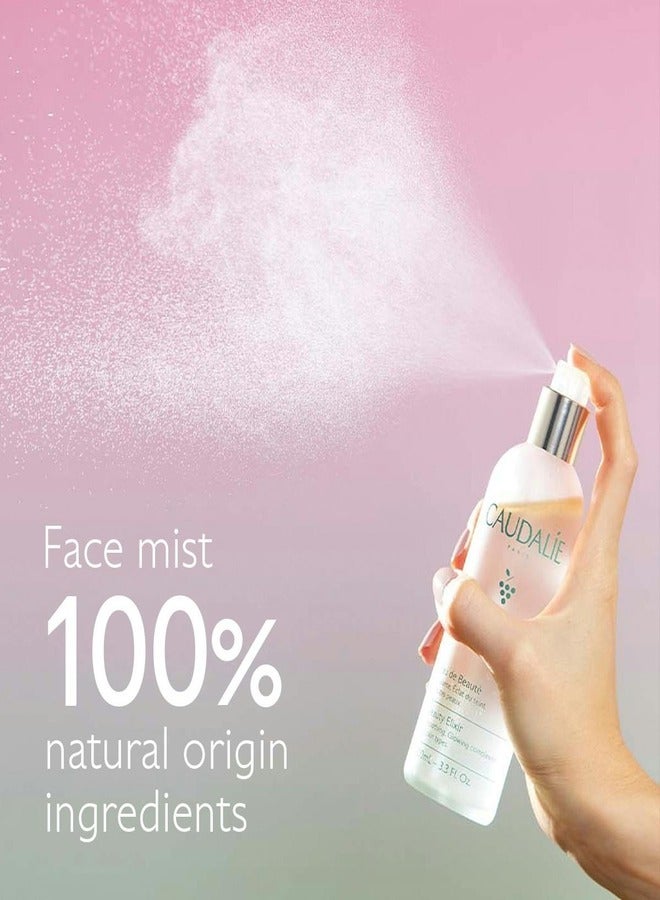 CAUDALIE - Elixir Prep Set Glow Face Mist Transparent 30grams - Image 1