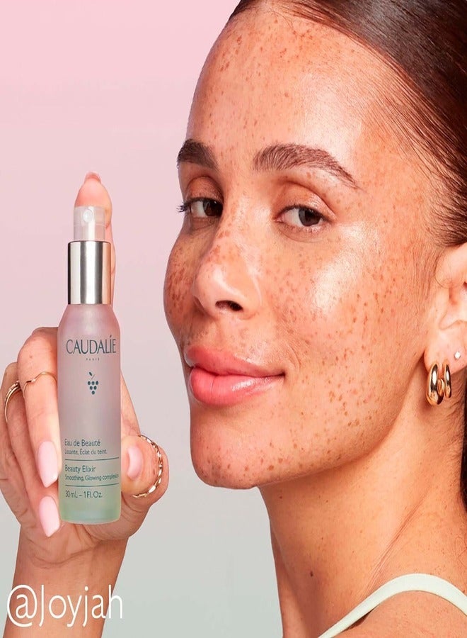 CAUDALIE - Elixir Prep Set Glow Face Mist Transparent 30grams - Image 1
