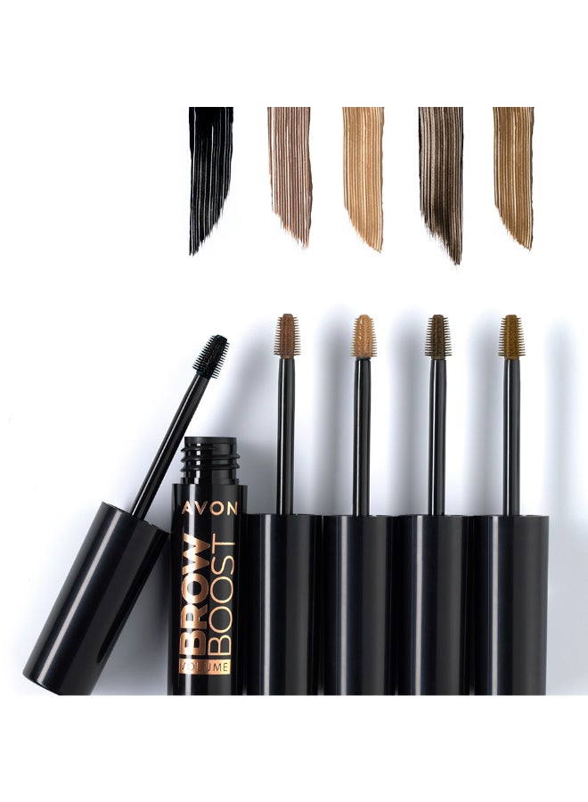 AVON - Buildable Volumising Brow Gel Soft Black - Image 1
