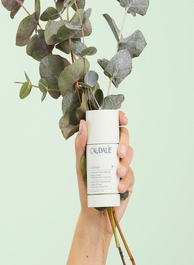 CAUDALIE - Vinofresh Natural Stick Deodorant 50 Grams White - Image 1