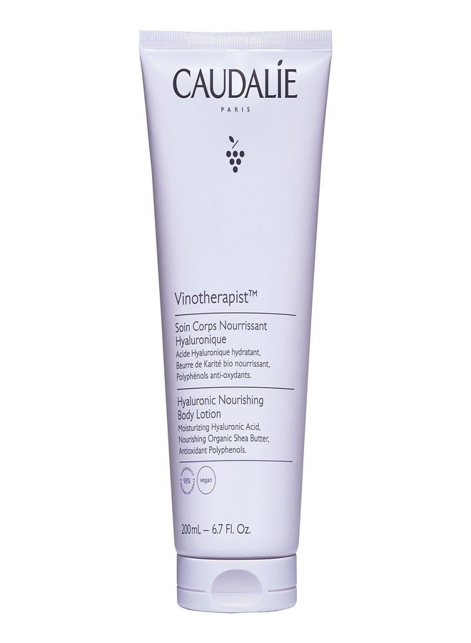 CAUDALIE - Vinotherapist Hyaluronic Nourishing Body Lotion White 200ml - Image 1