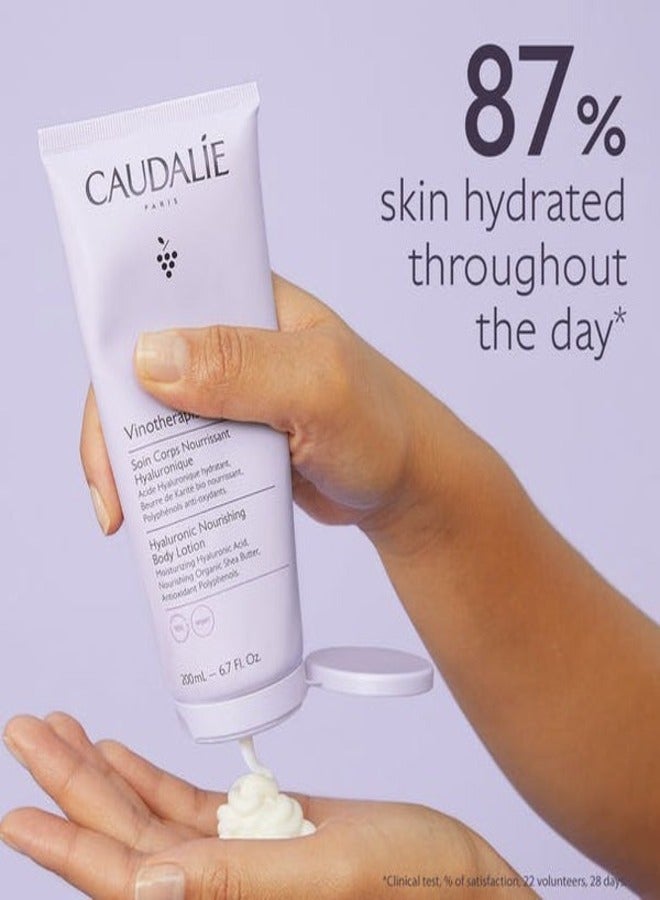 CAUDALIE - Vinotherapist Hyaluronic Nourishing Body Lotion White 200ml - Image 1