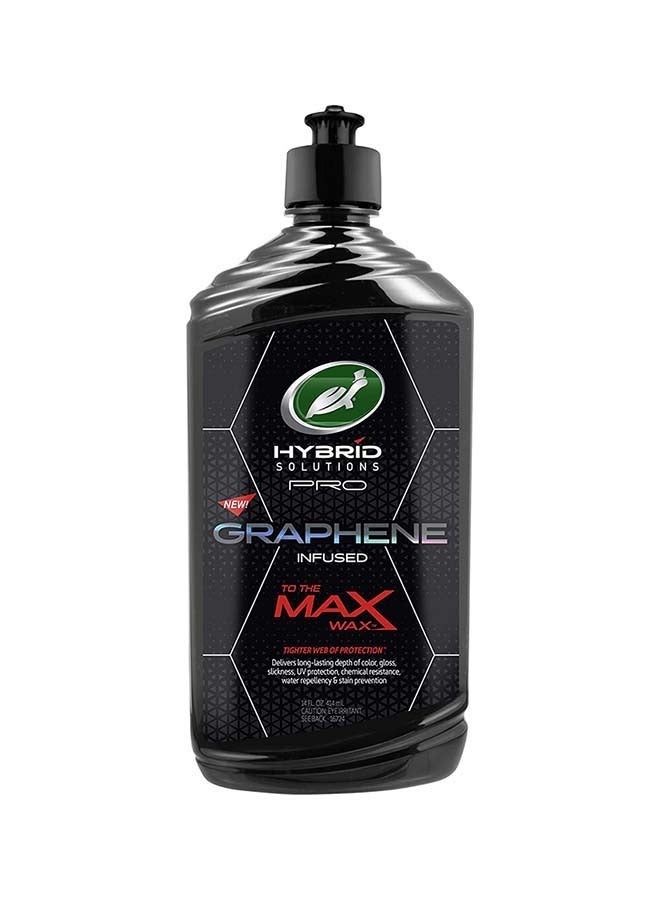 Turtle wax 53479 Hybrid Solutions Pro to The Max Wax, Graphene Liquid Wax, 14 oz  - Image 1