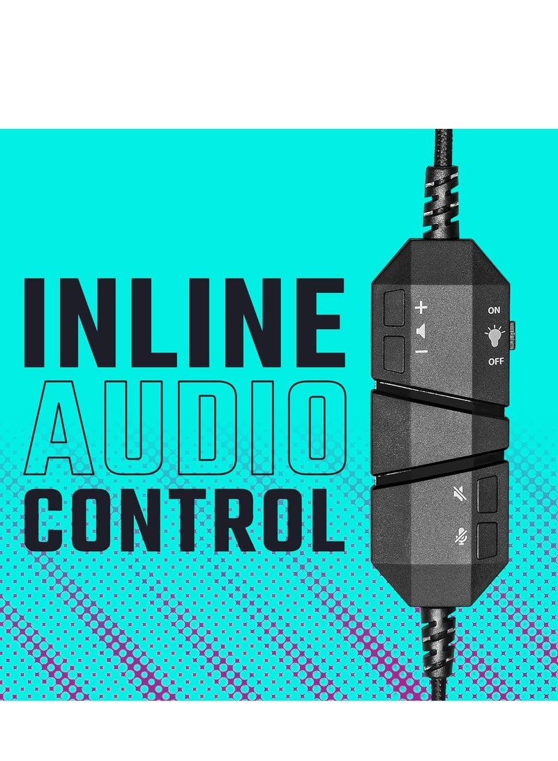 COOLER MASTER - CH331 RGB USB 7.1 Virtual Surround Sound Gaming Headset – Detachable Noise-Cancelling Mic – Premium Comfort – Braided Tangle-Free Cable – Ergonomic 3D Ear Pads - Image 1