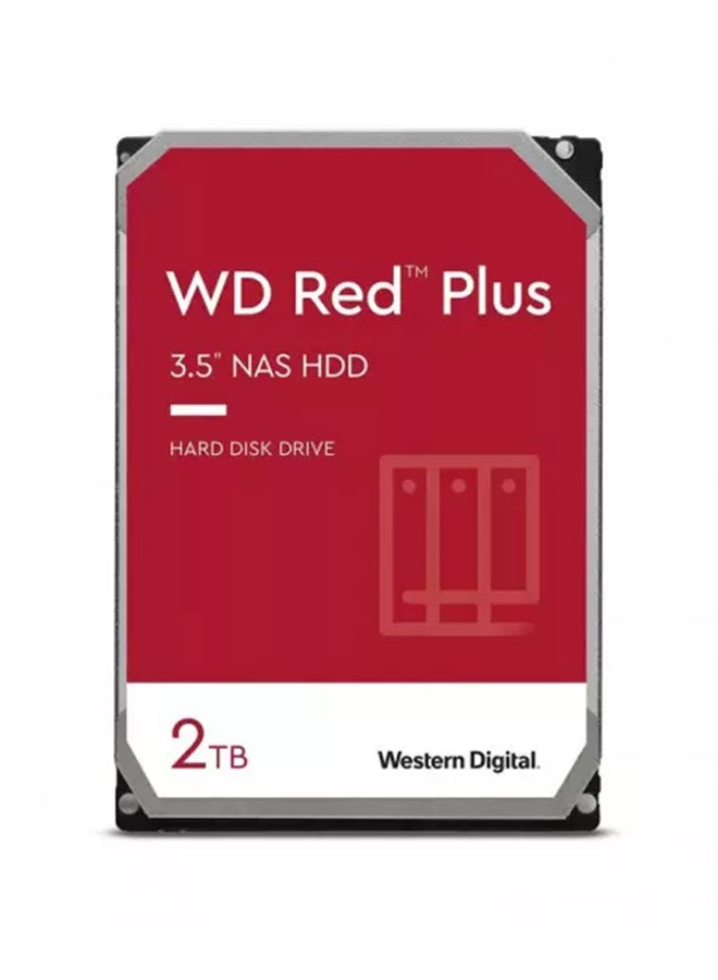 WD 2TB Redplus 256MB SATA 6Gb/s- WD20EFPX 2 TB 
