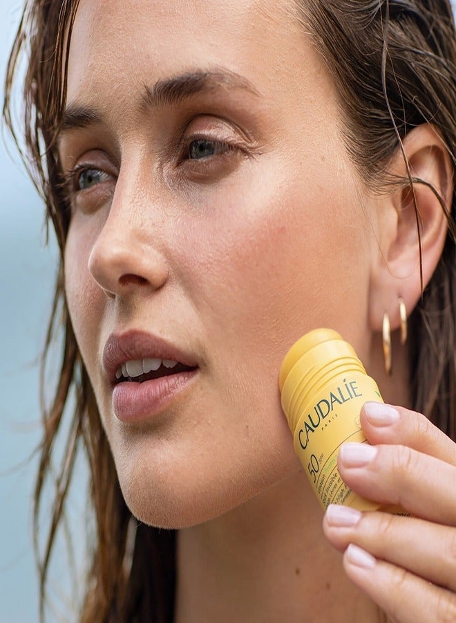 CAUDALIE Vinosun Invisible High Protection Stick SPF50 Yellow 15grams  - Image 2