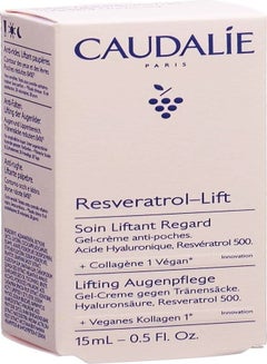 CAUDALIE Resveratrol Lift Firming Eye Gel Cream Pink 15ml  - Image 1