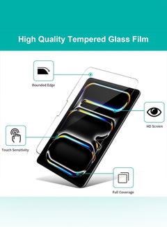 MARGOUN for Apple iPad Pro 11 2024 (M4) Premium Screen Protector Tempered Glass 11 inch Clear  - Image 4