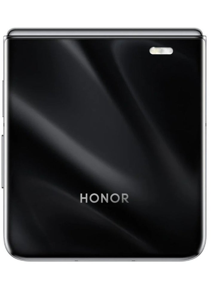 Honor - Magic V Flip Smartphone - Black LRA-AN00, MagicOS 8.0,  12GB RAM, 256GB Storage, Dual SIM, 6.8" Foldable OLED Display, 66W Super Fast Charging, 4800mAh Battery, (Chinese Version) - Image 1