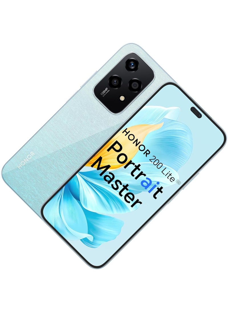 Honor - 200 Lite 5G Dual SIM Starry Blue 16GB (8+8GB Extended) RAM + 256GB - Middle East Version - Image 1