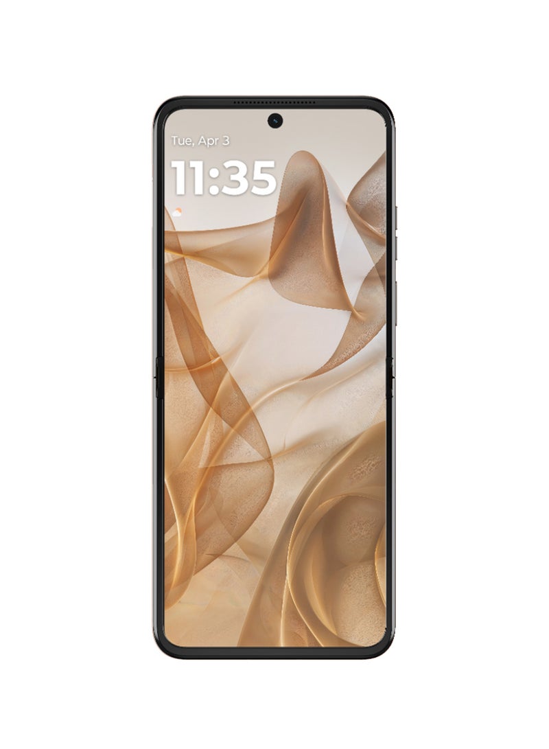 Motorola Razr 50 5G Dual SIM Beach Sand 8GB+8GB RAM 256 GB - Middle East Version - Image 2