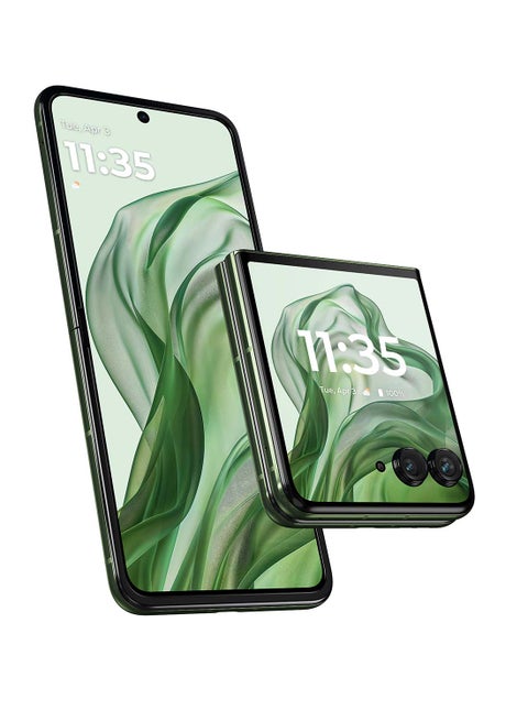 رازر 50 الترا 5G، ثنائي الشريحة، أخضر ربيعي، 12 جيجابايت + 12 جيجابايت رام، 512 جيجابايت - إصدار الشرق الأوسط
