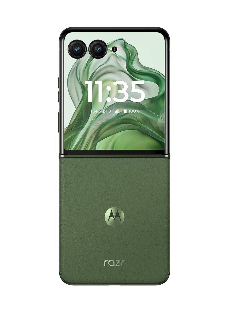 Razr 50 Ultra 5G Dual SIM Spring Green 12GB+12GB RAM, 512 GB - Middle East Version - pnsku/N70086004V/45/_/1719238200/24b3ccb9-5608-43dd-b74b-07c7eba4f195